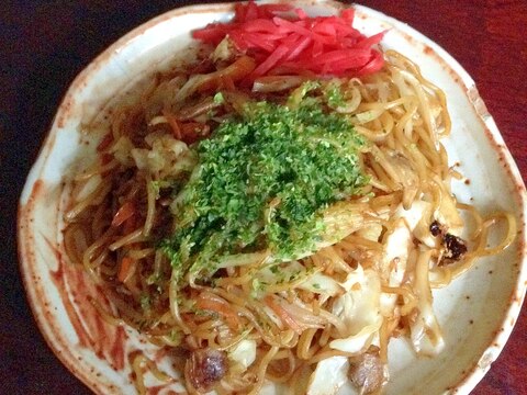 ボンゴレ風☆あさりのソース焼きそば【今日の献立】